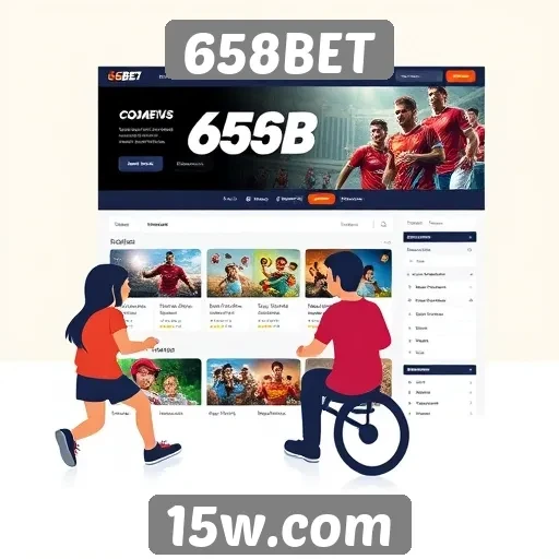 Acessibilidade e usabilidade do site 658BET